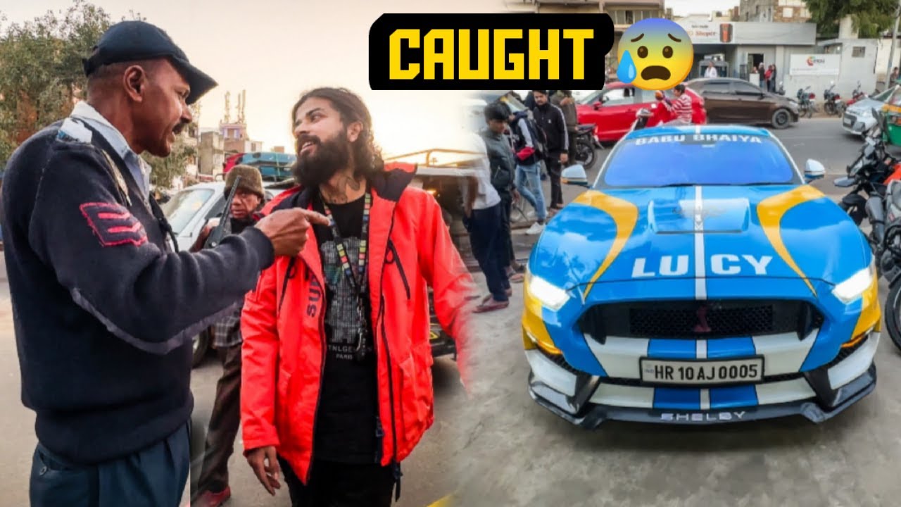 Police Ne Apni Modified Mustang Gt Ko Seize Karney Ke Liye Pakad Liya 😰