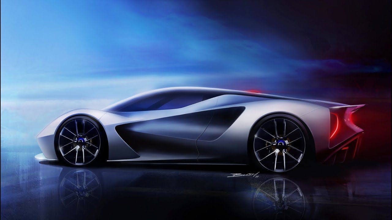 Lotus Evija with Head of Design Russell Carr