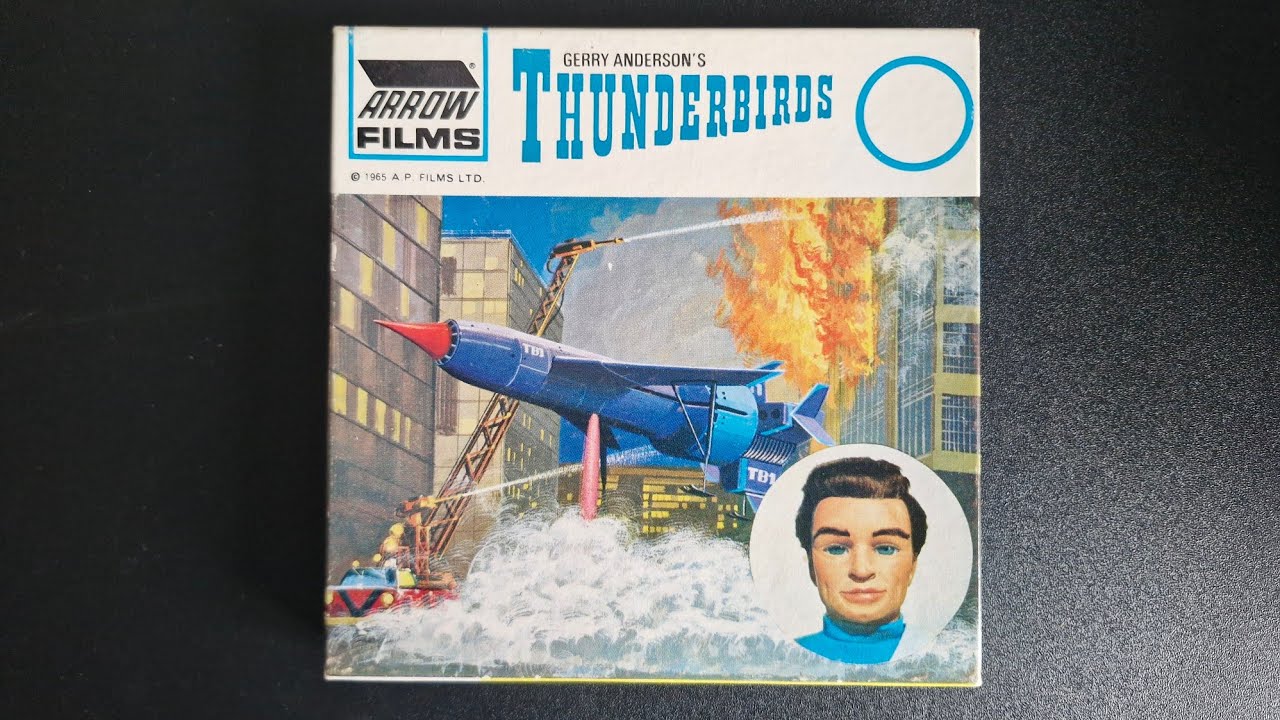 Thunderbirds "30 Minutes After Noon" Gerry Anderson (Super 8 / 150ft / Silent / B&W)