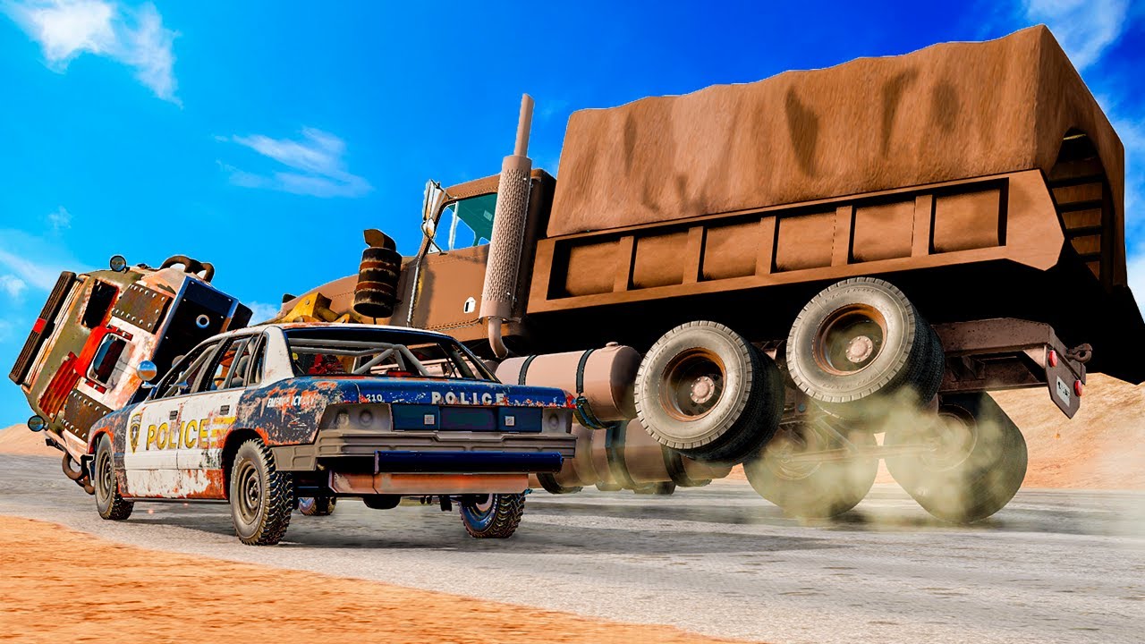 Cars VS Road Rage #10 - Beamng Drive - YouTube