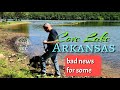 Cove Lake , Arkansas. Plan ahead if dog owners .