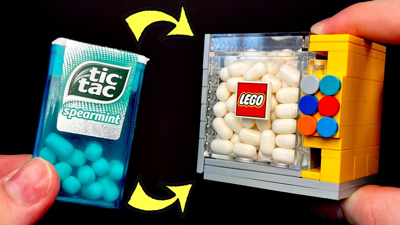 How to make LEGO TicTac Candy Machine! YouTube