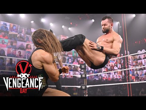Finn Balor and Pete Dunne trade haymakers in title clash: NXT TakeOver: Vengeance Day