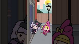 Kuromi Vs My Melody  tocabocalovestory tocalifeworld tocaadventure