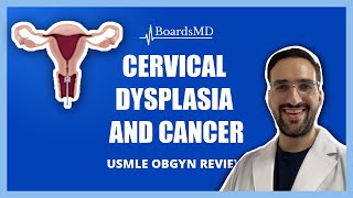 Cervical Dysplasia and Cancer | USMLE OBGYN | @BoardsMD