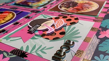 How To Kill A Kit With Style Scrapbooking Process Video #163 "Acai"