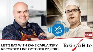 Mathieu Beausoleil on Let&#39;s Eat with Chef Zane Caplansky - Live Recording