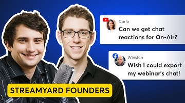 Ask StreamYard: On-Air Updates for Private Live Streams, Events, and Webinars (#231)