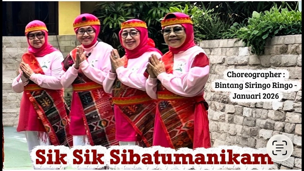 Sik Sik Sibatumanikam | linedance | Choreographer : Bintang Siringo ringo - Januari 2026| Beginner