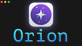 The Orion Browser Experience screenshot 1