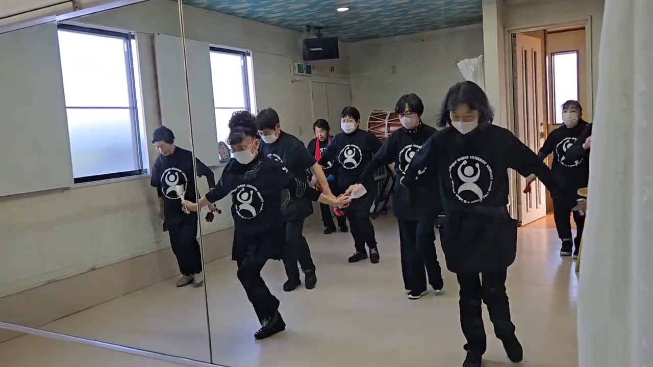 よさこい鬼怒川を練習しました