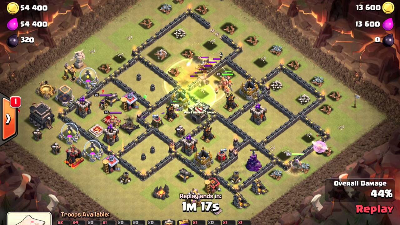 3 star attack - OHS vs WinterNvrCame (random matchup)