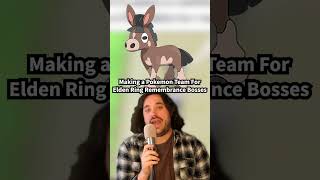 Pokemon Team Line-up for Radahn #pokemon #eldenring #shorts