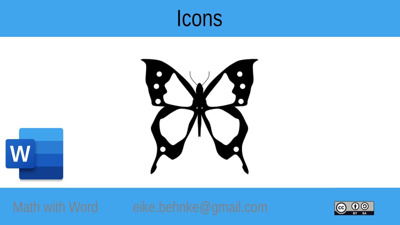 17 Create icons - Math with Word - YouTube