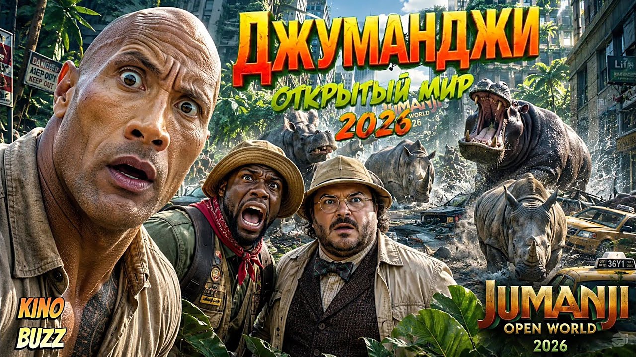 Кадр из трейлера «Джуманджи 3»