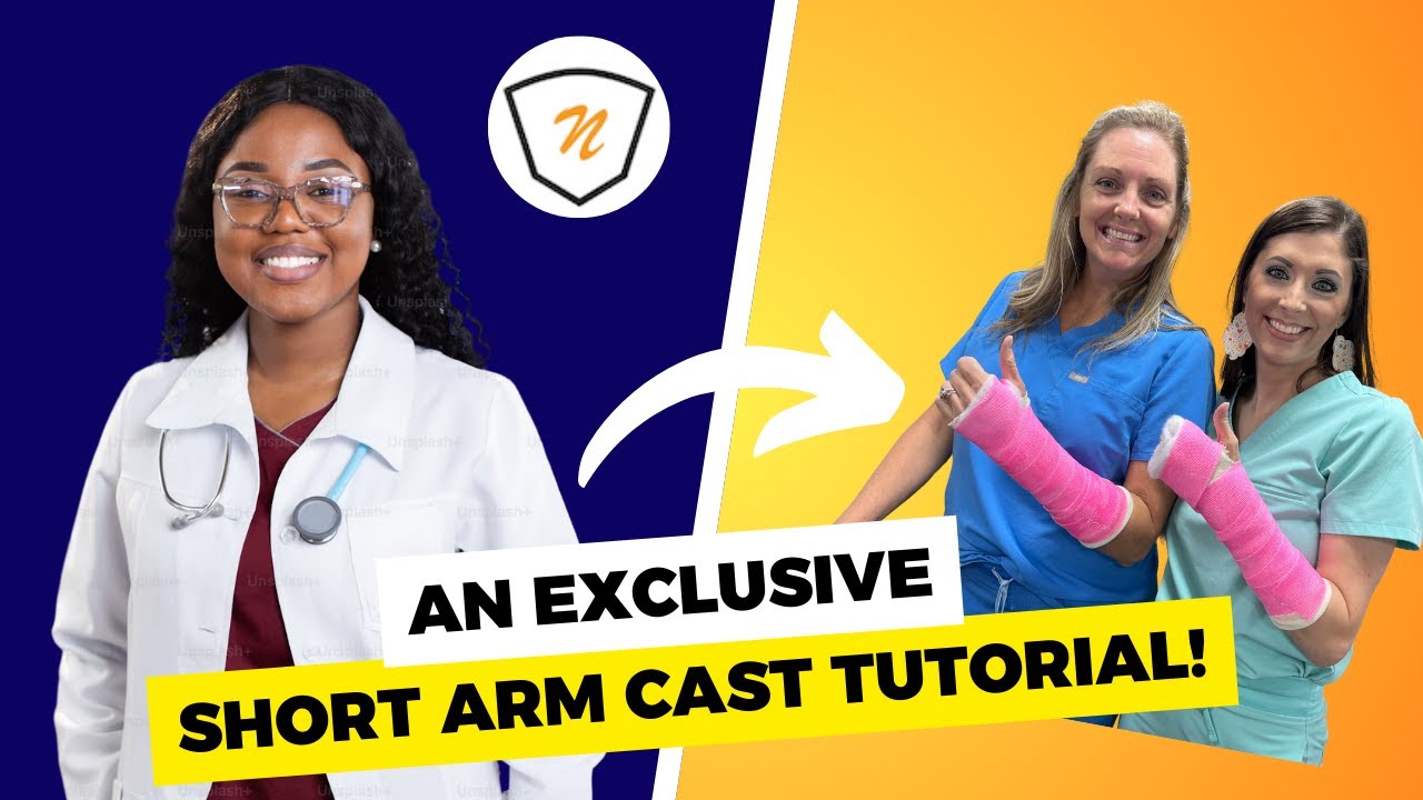 How to Apply a Short Arm Cast Like a Pro | EXCLUSIVE Step-by-Step NP ...