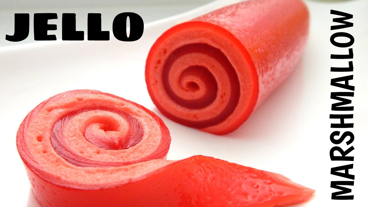 How to make MARSHMALLOW JELLO (Homemade simple recipe, jello art