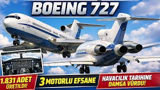 Boeing 727 Havacılık Tarihinin Üç Motorlu Efsanesi