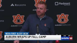 Auburn wraps up Fall Camp