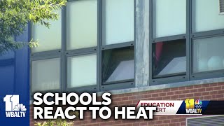 Some city schools to change schedules due to hot weather