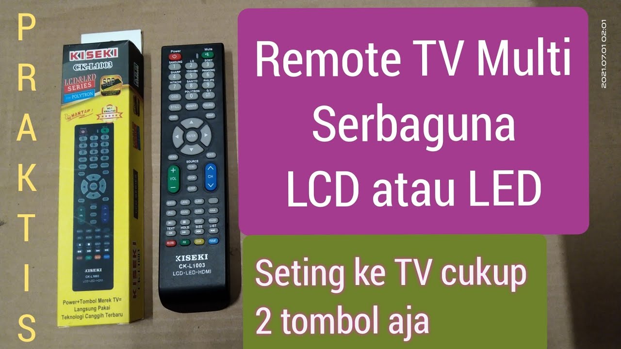 Cara setting remote kiseki ck-l1003 