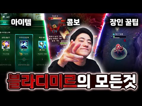 쉽고 강한 미드 블라디미르 강의: 꿀팁 전수