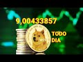 MINERE 9,00433857 DOGECOIN POR DIA / CLOUDMINING DOGE