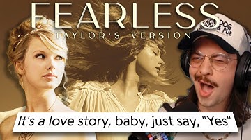 reliving highschool lore with FEARLESS (Taylor