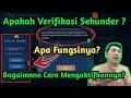 Verifikasi sekunder mobile legend Cara mengaktifkan verifikasi sekunder mobile legend - Verifikasi sekunder mobile legend Cara mengaktifkan verifikasi sekunder mobile legend