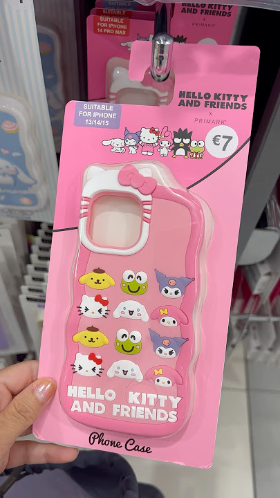 Hello Kitty & Friends phone case cover #hellokitty #hellokittyaddict #sanrio #primark #sanriogirl