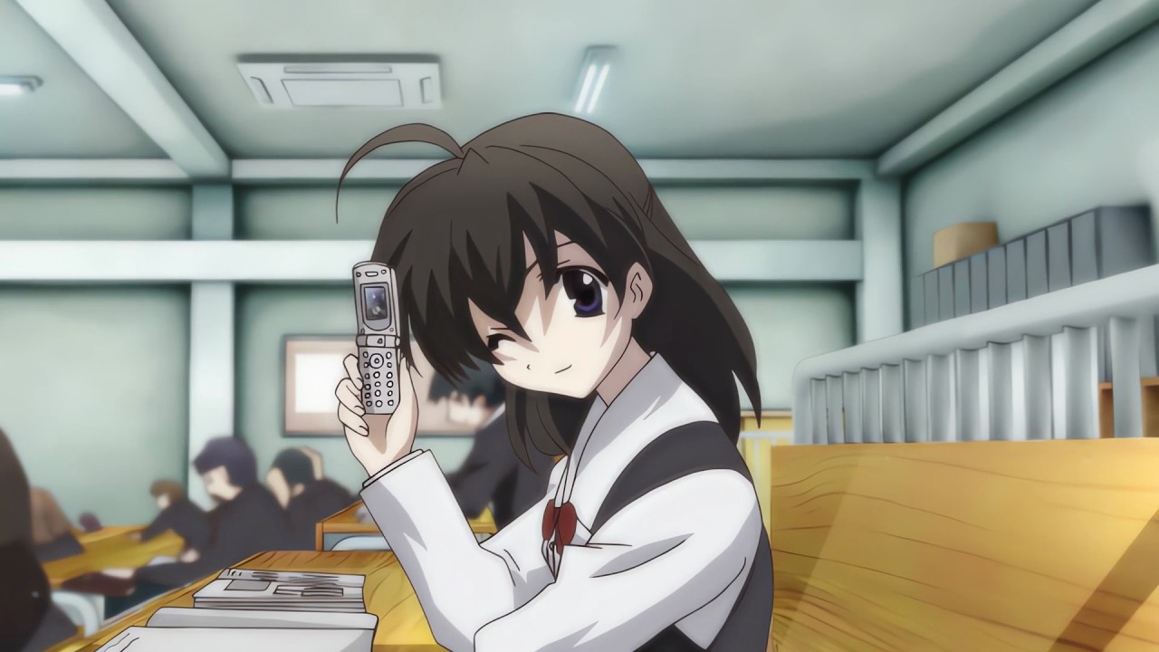 Makoto Itou, Sekai Saionji, dan Kotonoha Katsura dalam School Days Remastered