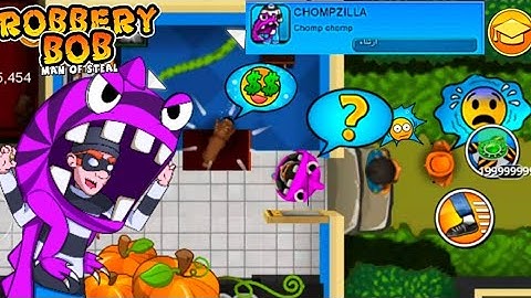 Robbery Bob 1 playing with a suit Bob Monster [The episode#1]