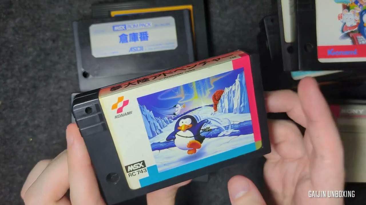 Unboxing MSX Cartridges - YouTube