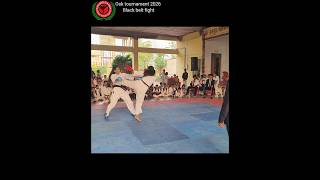 osk Karate academy tournament 🥋🥋🔥 Black belt fight #shorts #shortsfeed #kumite#oskkarateclubpune