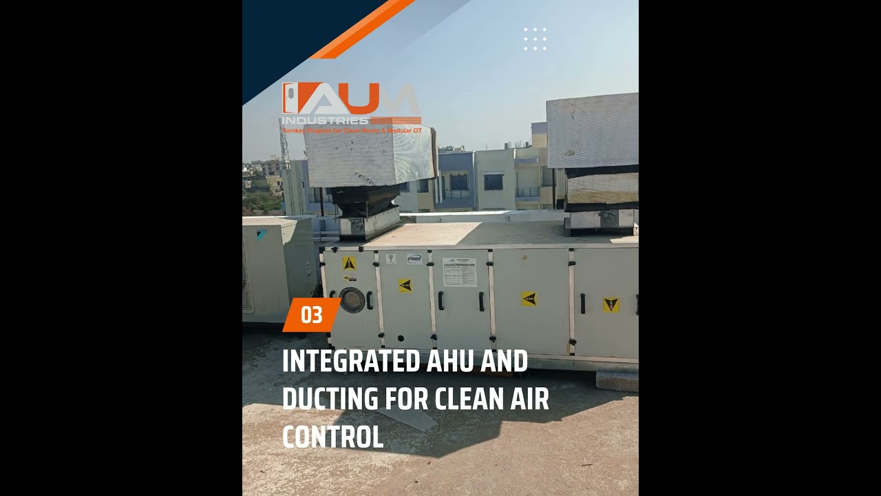 Pharma Cleanroom Build by AUM Industries