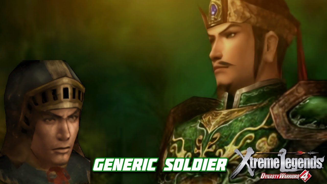 I became a mere soldier for LIu Bei's Army in Dynasty Warriors 4!