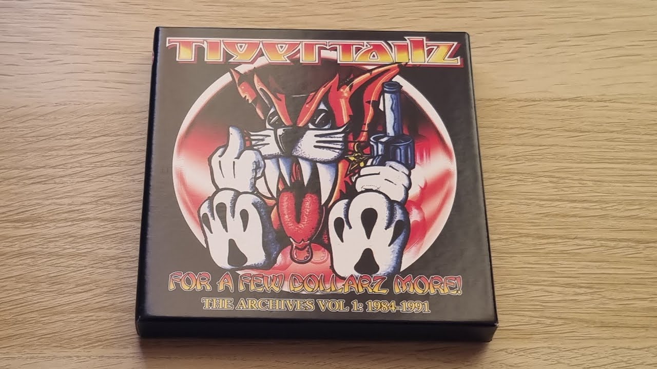 TIGERTAILZ FOR A FEW DOLLARS MORE VOL:1 1984 - 1991 2025 3 CD CLAMSHELL BOX SET UNBOXING OVERVIEW