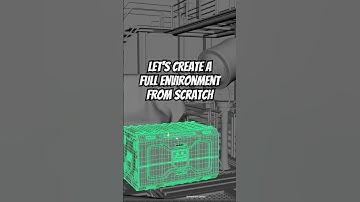 From blockout to final render! #3dmodeling #maya3d #environmentart #mech #maya #hardsurface