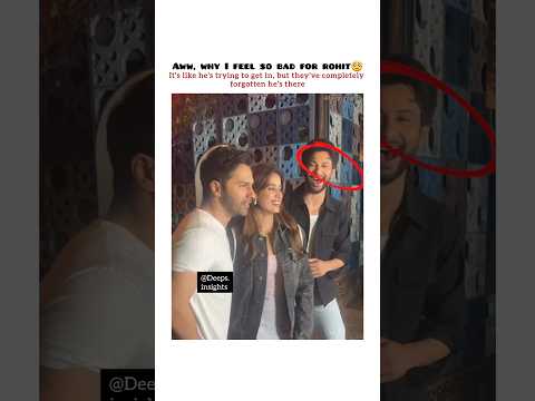 Aww You Can Almost Feel The Awkwardness Janhvikapoor Varundhawan Bollywood Viralvideo Shorts 