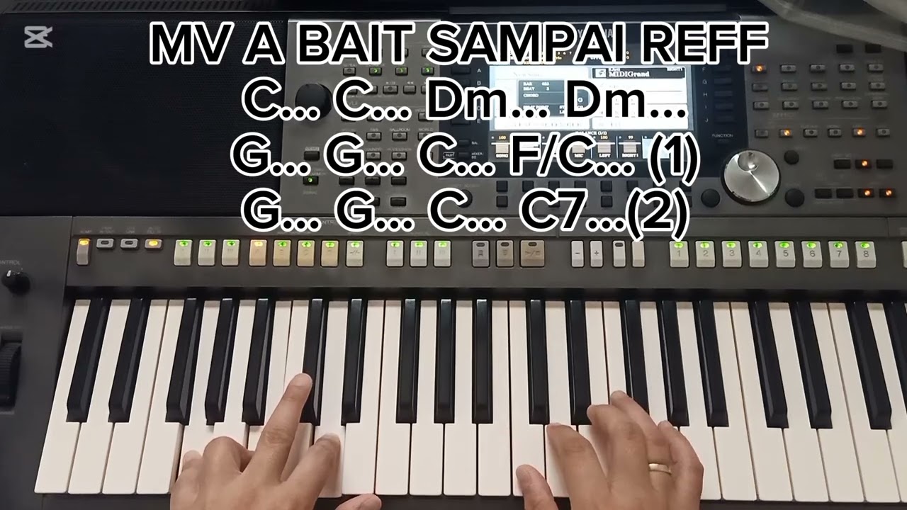 KEYBOARD YESUS SETIA (BERKALI-KALI KAU MENOLONG) CIPT.JASON IRWAN + STYLE