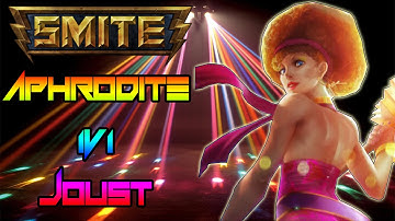 Smite: Aphrodite 1v1 League Joust Gameplay - Best Anubis NA...