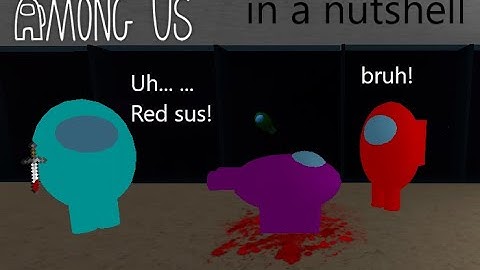 Among Us in a nutshell (ROBLOX Animation)