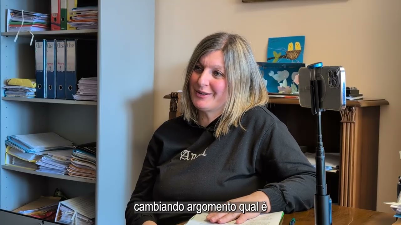 Chiacchierata del Consigliere Capogruppo LiberAnagni con Anna Ammanniti.