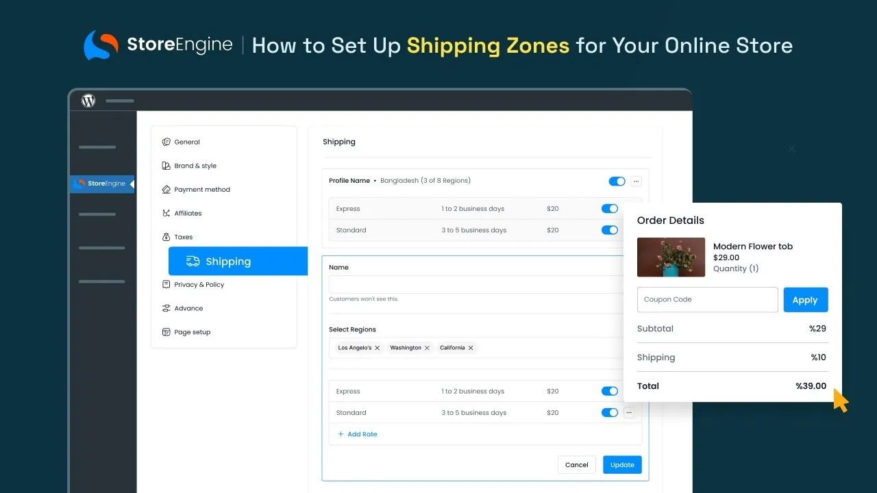 How to Configure StoreEngine Store Shipping in WordPress – Step by Step Guide