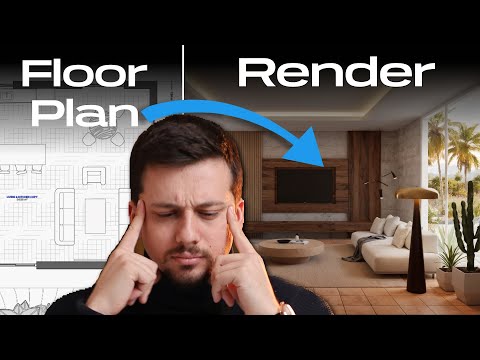 How To Create 3d Render From Floor Plan With Ai (no 3d Modelling)