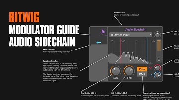 Audio Sidechain - Bitwig Modulator Guide