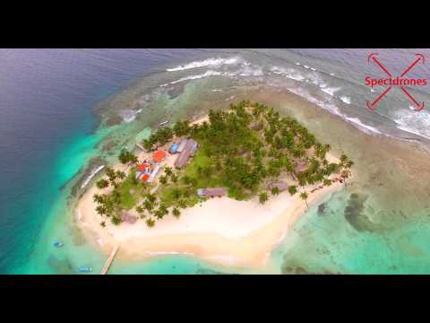 Isla Aguja San Blas - Spectdrones - Servicio de drones en panama