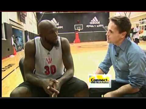 Reggie Evans Candy Interview