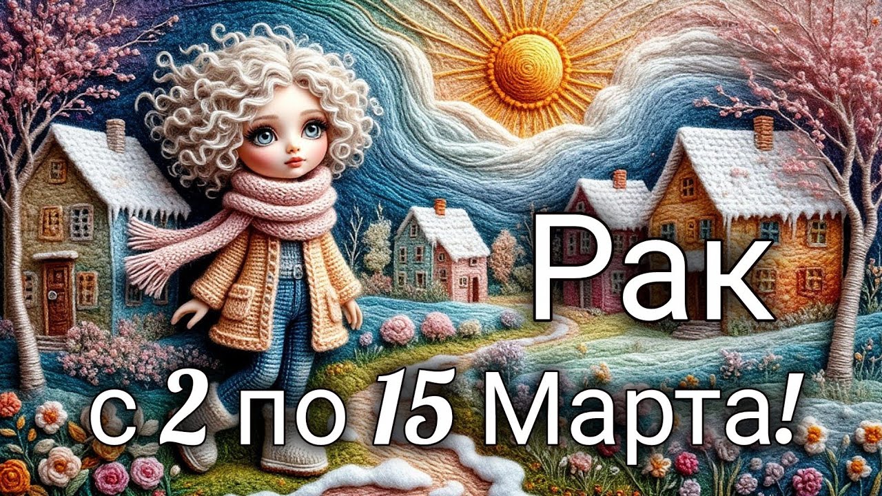 🌸Рак! Таро прогноз с 2 по 15 Марта!