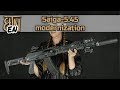 Saiga 545 modernization